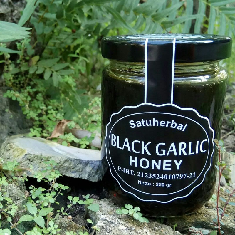 Black Garlic honey satuherbal Madu Bawang Hitam Dr bawang lanang.